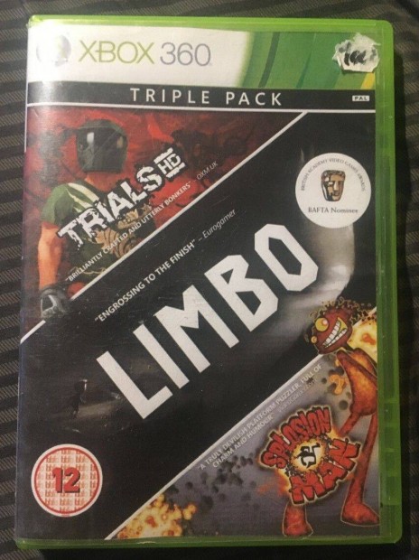 Trials HD, Limbo, Splosion Man Gyári Xbox 360 Xbox ONE Series X Játék