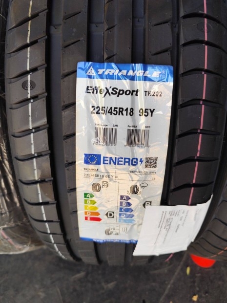 Triangle Effexsport TH202 225/45R18 95Y 4db nyári gumi