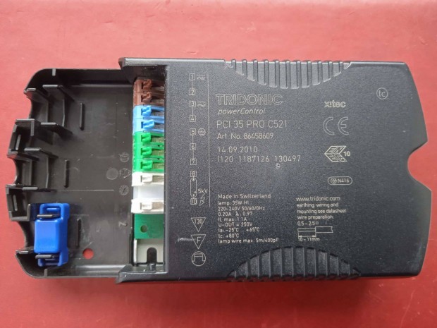 Tridonic elektronikus gyjt ,PCI 35 tpus , hasznlt , mkdik