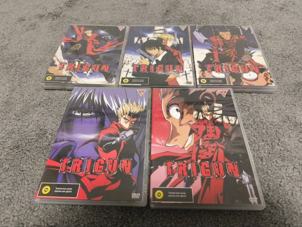 Trigun teljes sorozat DVD 