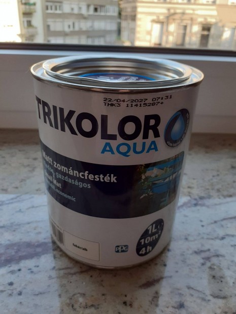 Trikolor aqua matt zomncfestk (1 l)