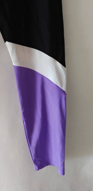 Trikolor lilás uj állapotu női leggings