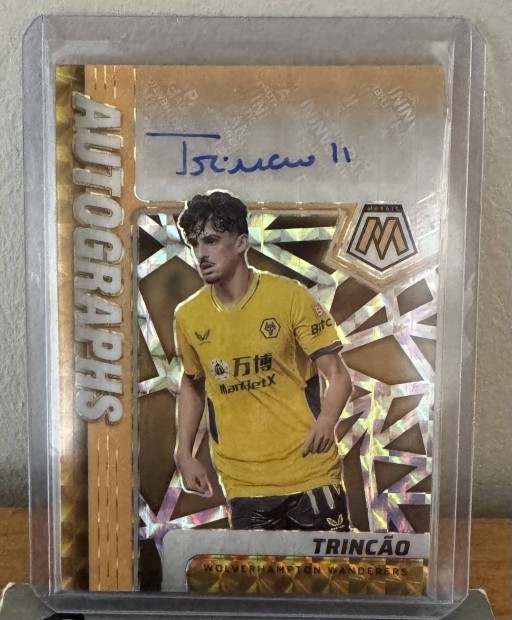 Trincao - 05/50 AU -2021-22 Panini - Mosaic Premier League Autographs