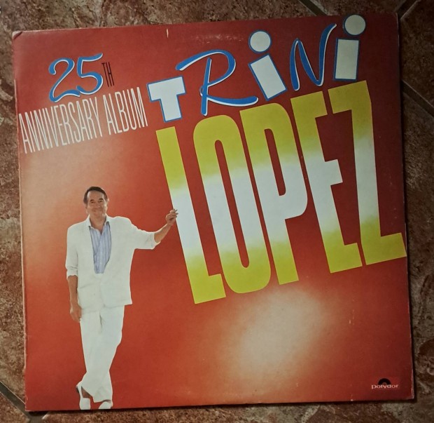 Trini Lopez bakelit lemeze jszer llapotban 
