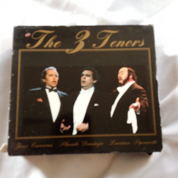 Tripla cd José Carreras, Placido Domingo, Luciano Pavarotti új