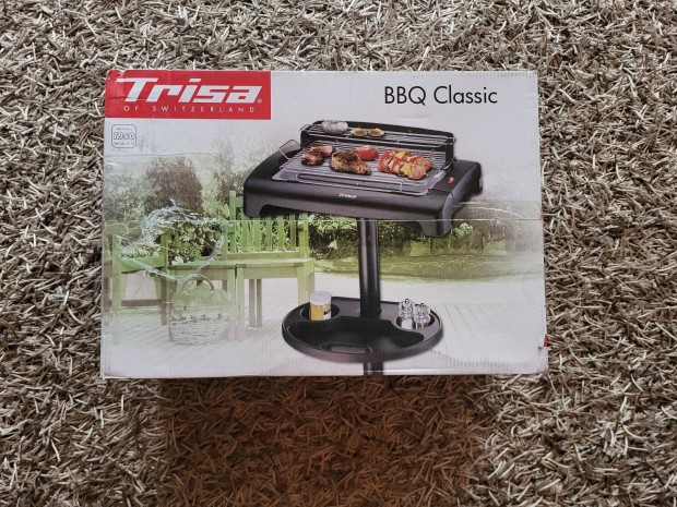 Trisa BBQ Classic elektromos grillst. j, Garancilis.