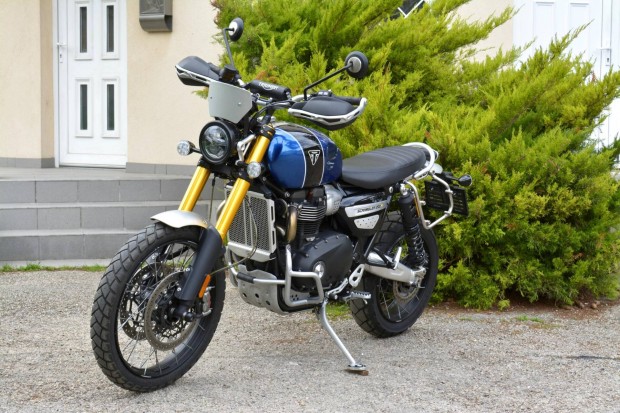 Triumph Scrambler XE.1-Tulaj.Karcmentes.Valós K...