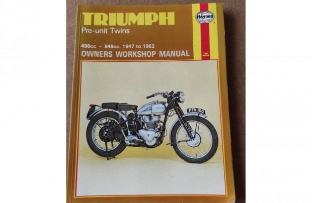 Triumph motorkerkpr 1947-1962 javtsi kziknyv