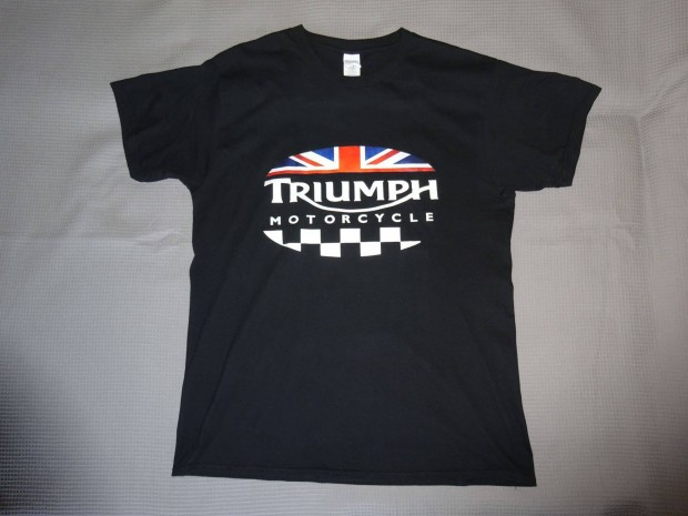 Triumph motoros pl - fels - Mret: L
