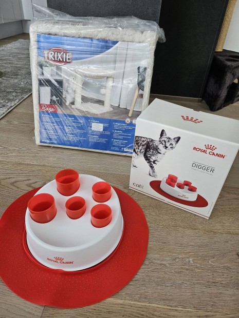 Trixie cicafekhely,kapar , interaktv jtk etet Royal Canin