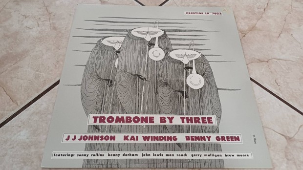 Trombone by three jazz bakelit hanglemez