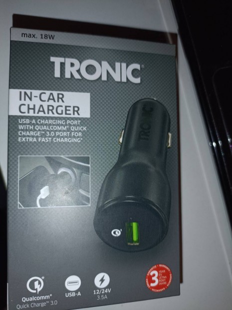 Tronic autós szivargyújtó telefontöltő