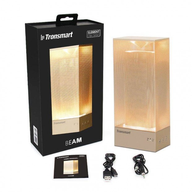 Tronsmart Beam hordozhat akkus bluetooth hangszr+hangulatfny 15 W