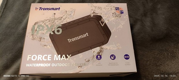 Tronsmart Force Max Bluetooth hangszr.