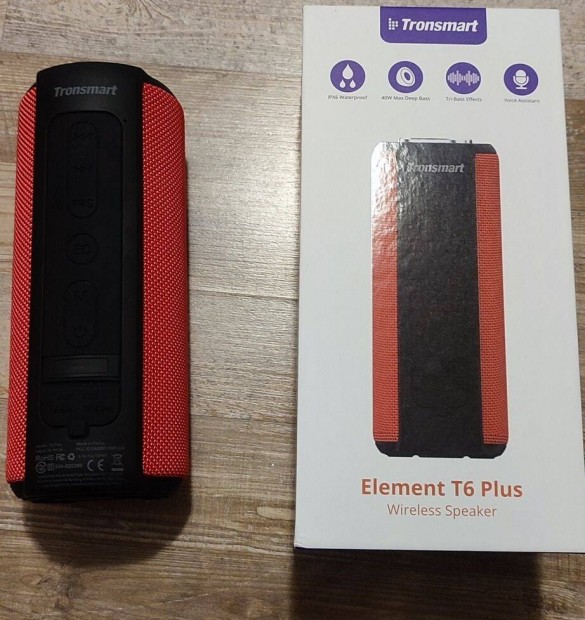 Tronsmart T6 Plus 40W vezeték nélküli hangszóró