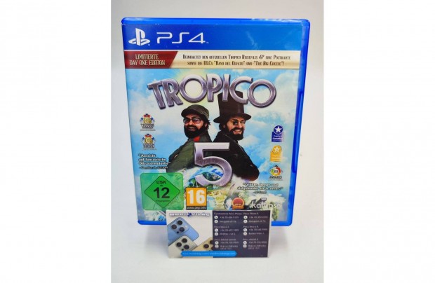 Tropico 5 Limited Day One Edition PS4 Garancival #konzl1867