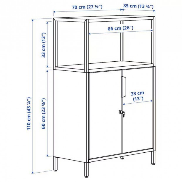 Trotten zrhat fm szekrny 75x35x110 !! olcsbb lett !!