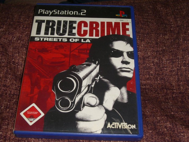 True Crime Streets of La Playstation 2 eredeti lemez ( 3000 Ft )