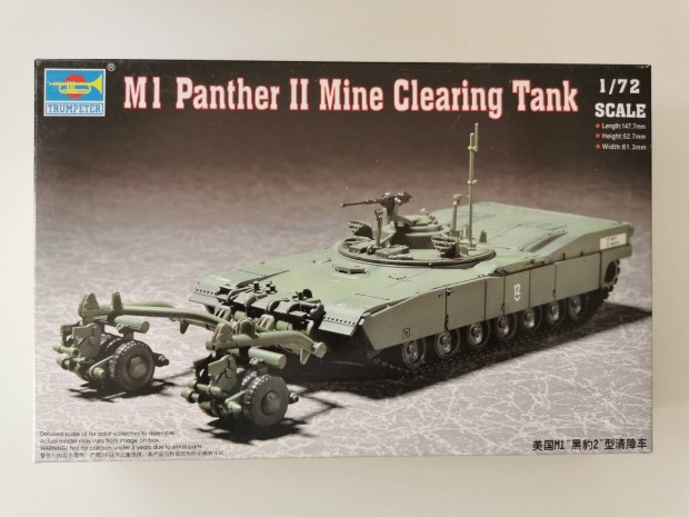 Trumpeter - M1 Panther II Mine clearing Tank 1:72