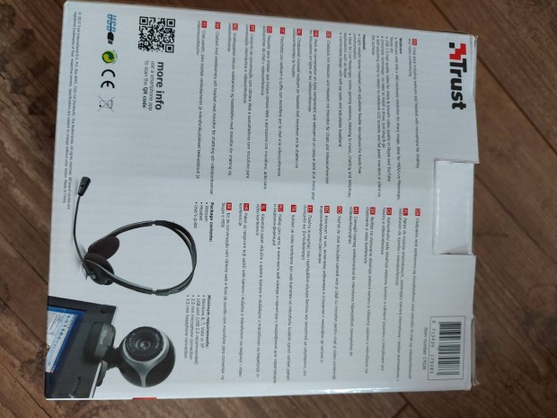 Trust Chatpack, webkamera s headset