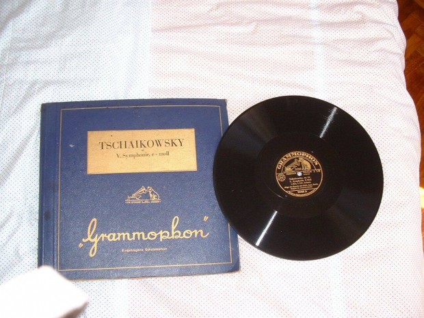 Tshaikowsky Album 6 db jszer kitn lemezzel 1929. bl. Ritkasg !