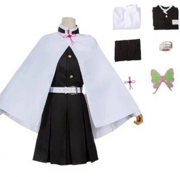 Tsuyuri Kanao Cosplay Costume Adult Child Anime Uniform Women Kimono H