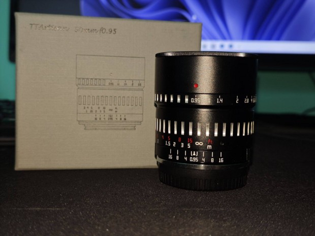 Ttartisan 50 mm f0.95 fuji x