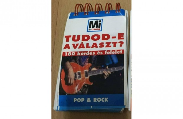 Tudod e a vlaszt Pop & Rock