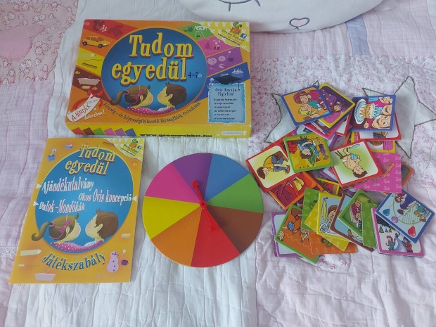 Tudom egyedül társasjáték ovisoknak
