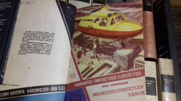Tudományos-fantasztikus elbeszélések 6 füzet egybekötve