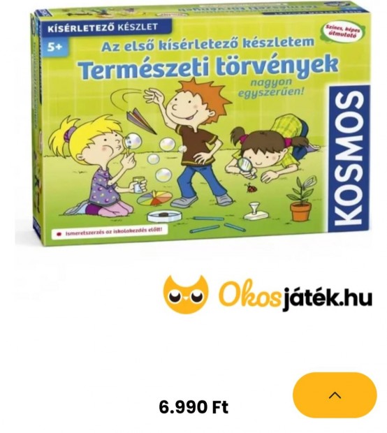 Tudomnyos fejleszt jtk ovi, kisiskolsoknak Flron 