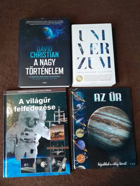 Tudományos könyvek egybe Univerzum Az űr stb