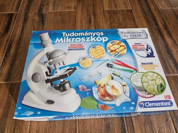 Tudomnyos mikroszkp ismeretterjeszt jtk Clementoni