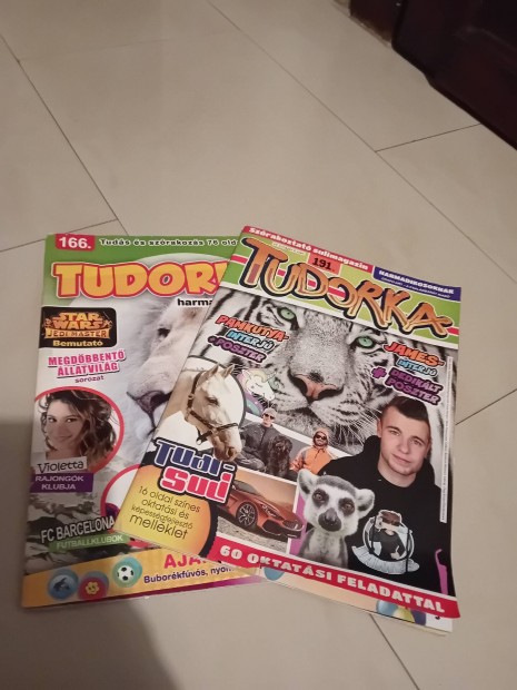 Tudorka 2db magazin jsg gyerekeknek