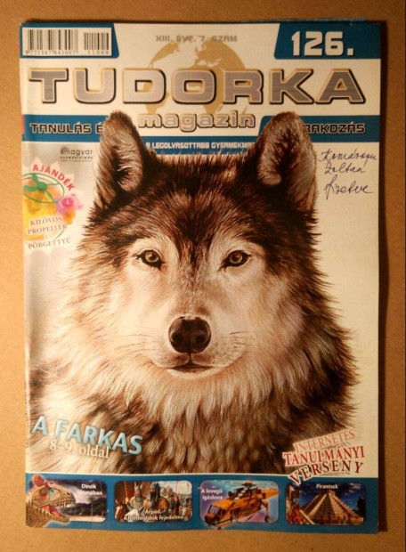 Tudorka Magazin 126. (2011) mellklet+poszter (6kp+tartalom)