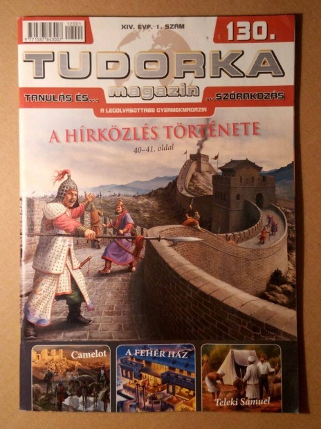 Tudorka Magazin 130. (2012) mellklet+poszter (6kp+tartalom)