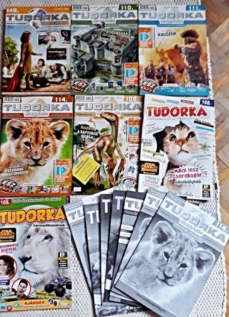 Tudorka Magazinok (Gyerekeknek) - 23 db