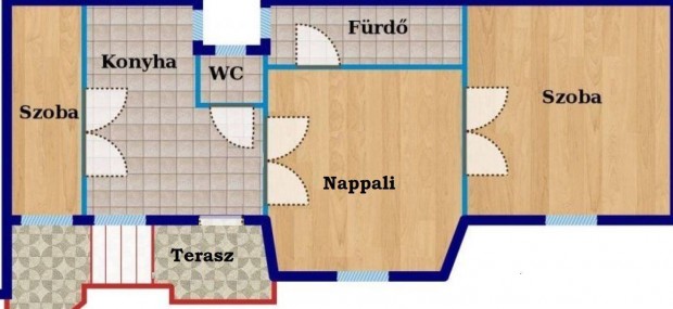 Tulajdonostl, Rmer Flrisnl, Teraszos, Kertre Nz, Csendes