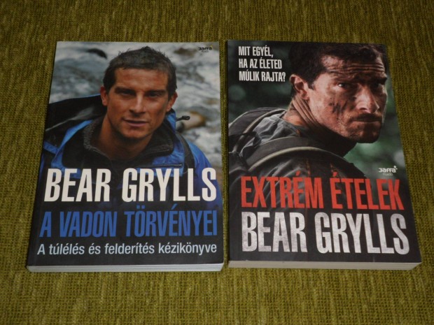 Tll knyvek: Bear Grylls: A vadon trvnyei + Extrm telek