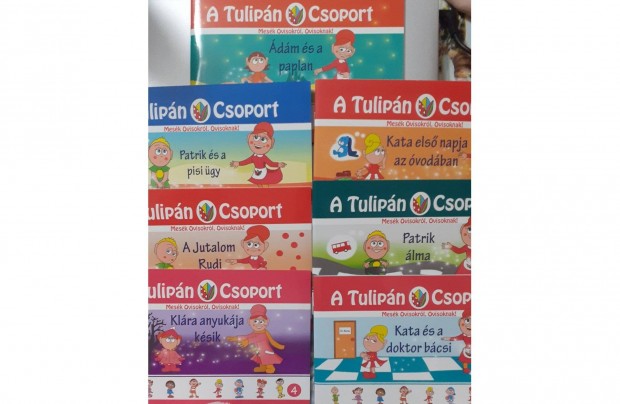 Tulipn csoport - knyvsorozat ovisoknak