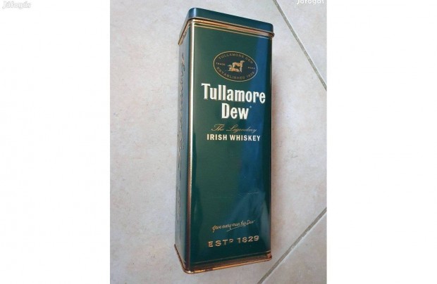 Tullamore Dew fm italos doboz, dszdoboz tetvel