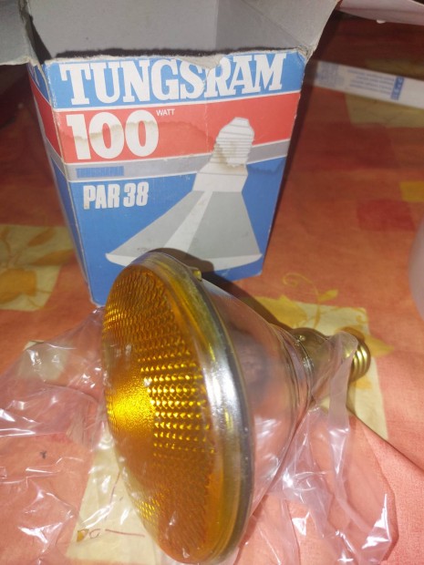 Tungsram 100 W. Retro lampa