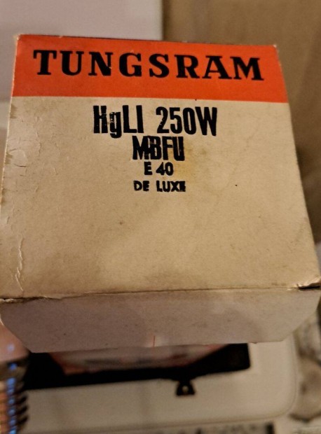 Tungsram Hgli 250 w doboz dekorci