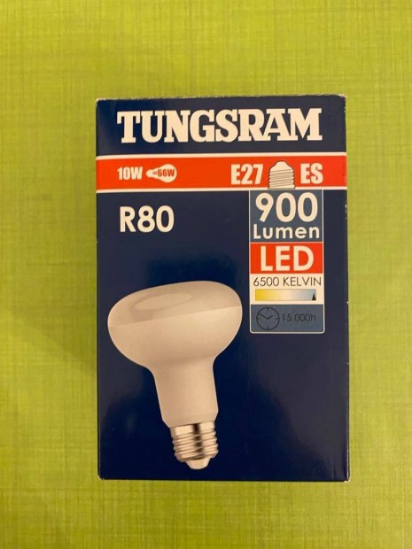Tungsram R80 LED izz 10W = 66W