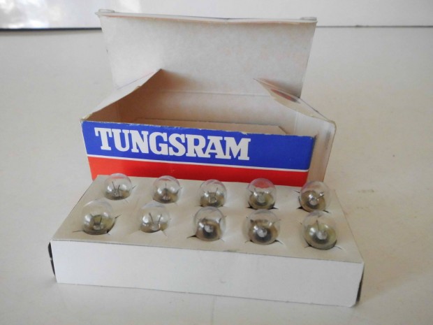 Tungsram izz E10 dobozval 10 darab egyben j