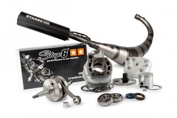 Tuning Kszlet henger + ftengely + kipufog Stage6 Streetrace 88cc l
