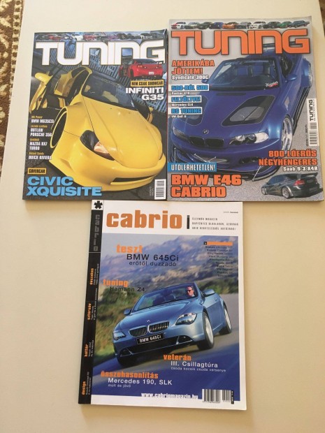 Tuning Magazin, Cabrio magazin (rgi auts jsgok)