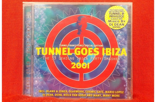 Tunnel Goes Ibiza 2001 - Vlogats 2xCD. /j,flis/