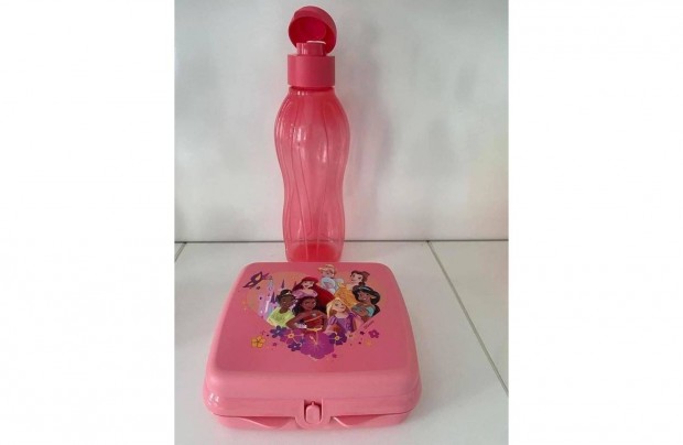 Tupperware Hercegns ko palack 500 ml s szendvicses szett j