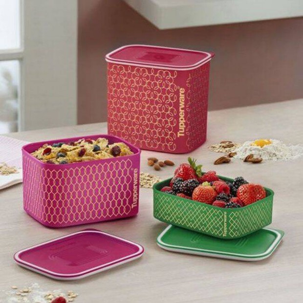 Tupperware MNSZ szett 500 ml + 1,3 l + 2,1 l